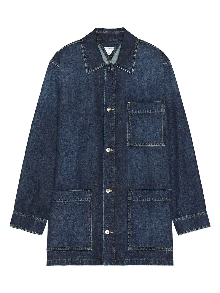 Bottega Veneta Original Medium Wash Indigo Jacket