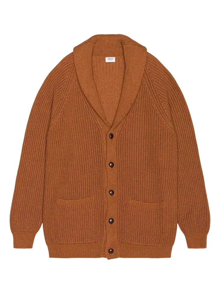 Marinaio Shall Collar Cardigan