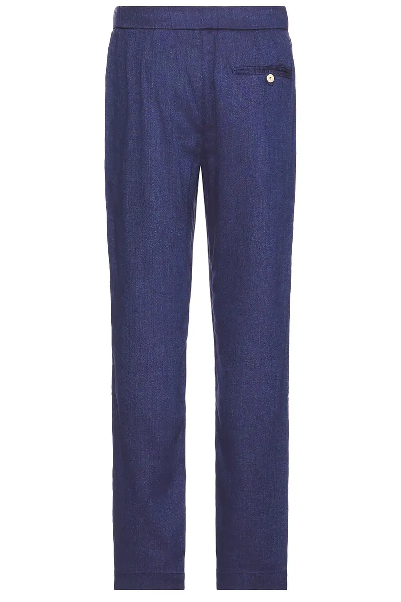 Frescobol Carioca Oscar Linen Chino Pant | Thumbnail 2 Frescobol Carioca Oscar Linen Chino Pant | Thumbnail 2