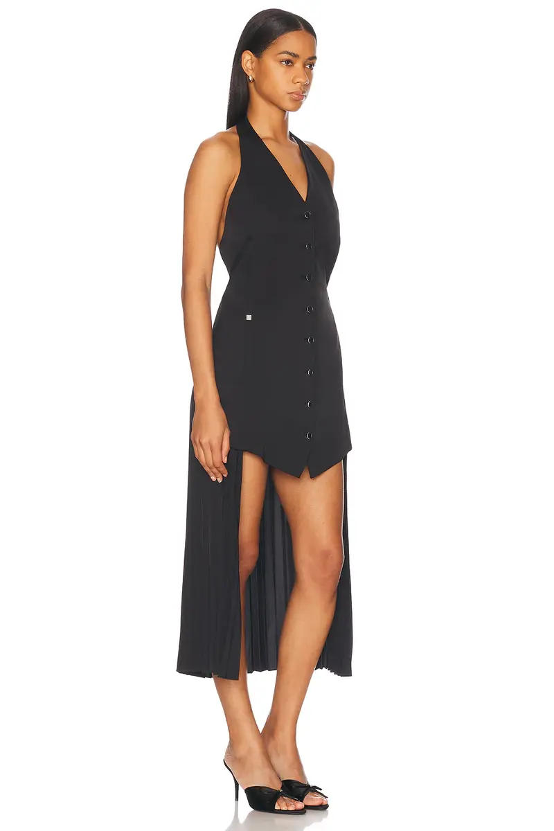 Helmut Lang Halter Vest Dress | Thumbnail 2