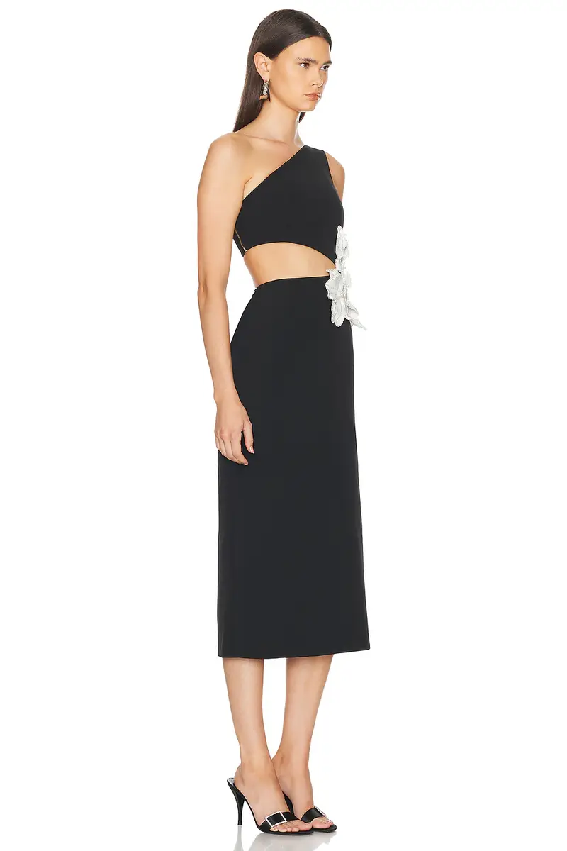 PatBo Flower Applique Midi Dress | Thumbnail 2 PatBo Flower Applique Midi Dress | Thumbnail 2