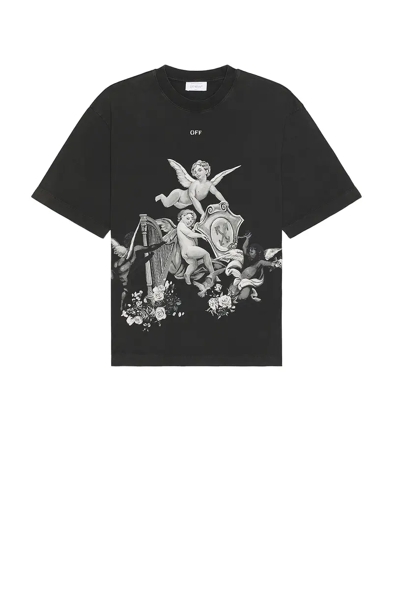 OFF-WHITE Putti Skate Short Sleeve Tee | Image 1 OFF-WHITE Putti Skate Short Sleeve Tee | Image 1