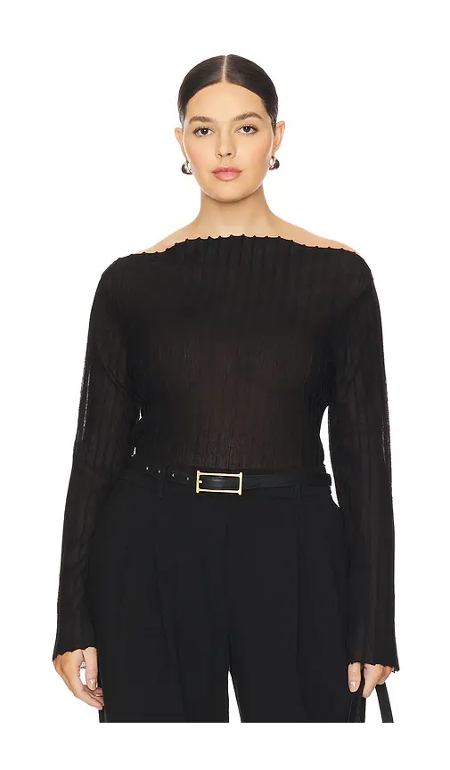 L'Academie Blake Knit Top | Thumbnail 2 L'Academie Blake Knit Top | Thumbnail 2