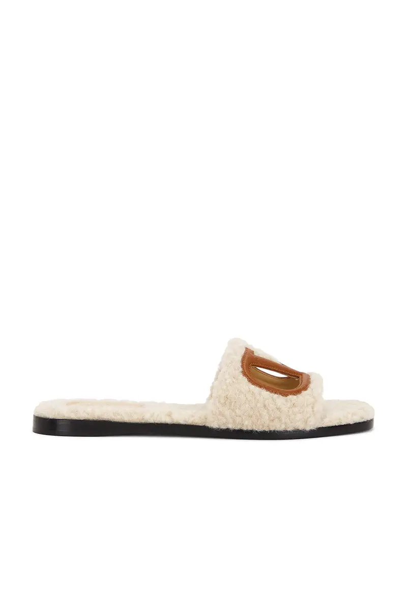 Valentino Garavani V Logo Cut Out Slide