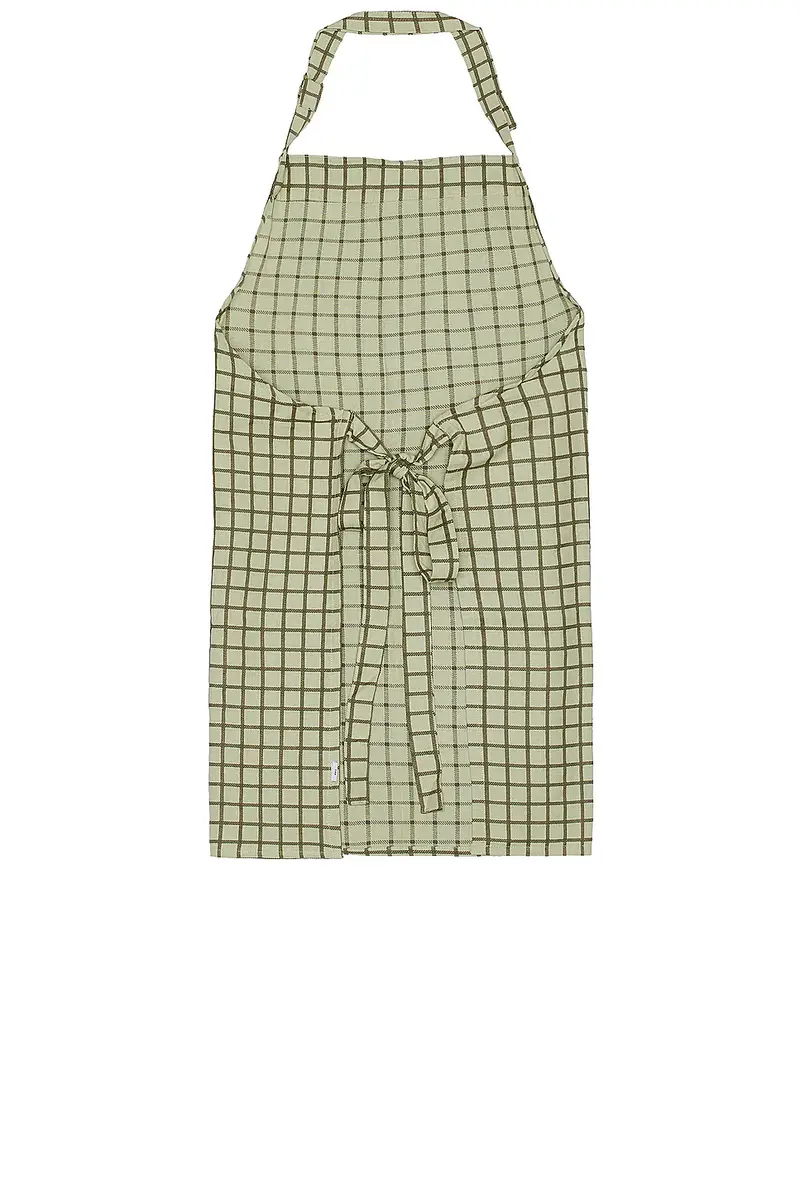 HAWKINS NEW YORK Essential Check Apron | Thumbnail 2 HAWKINS NEW YORK Essential Check Apron | Thumbnail 2
