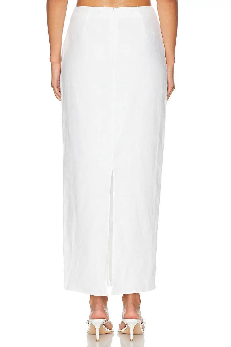 Helsa Linen Maxi Skirt | Thumbnail 6 Helsa Linen Maxi Skirt | Thumbnail 6