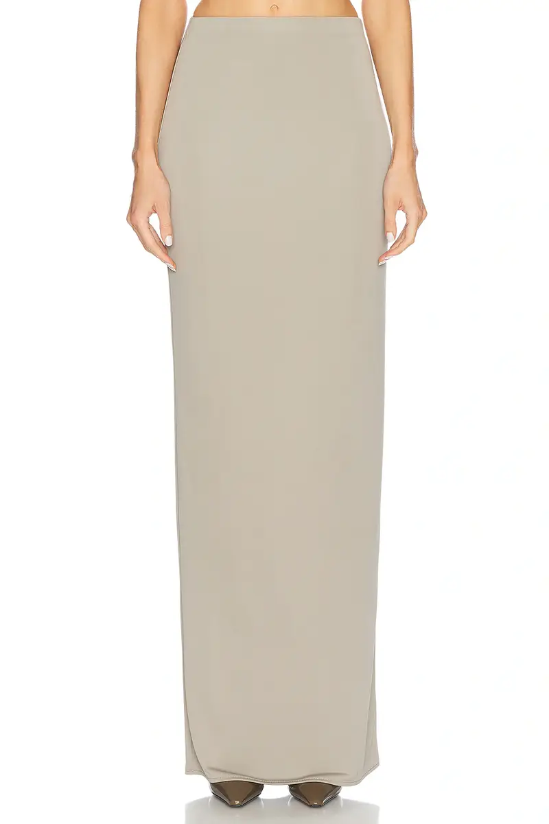 Helsa Matte Jersey Slim Skirt | Thumbnail 3 Helsa Matte Jersey Slim Skirt | Thumbnail 3