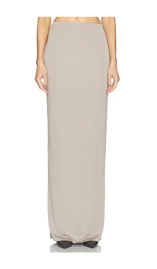 Helsa Matte Jersey Slim Skirt | Image 1 Helsa Matte Jersey Slim Skirt | Image 1