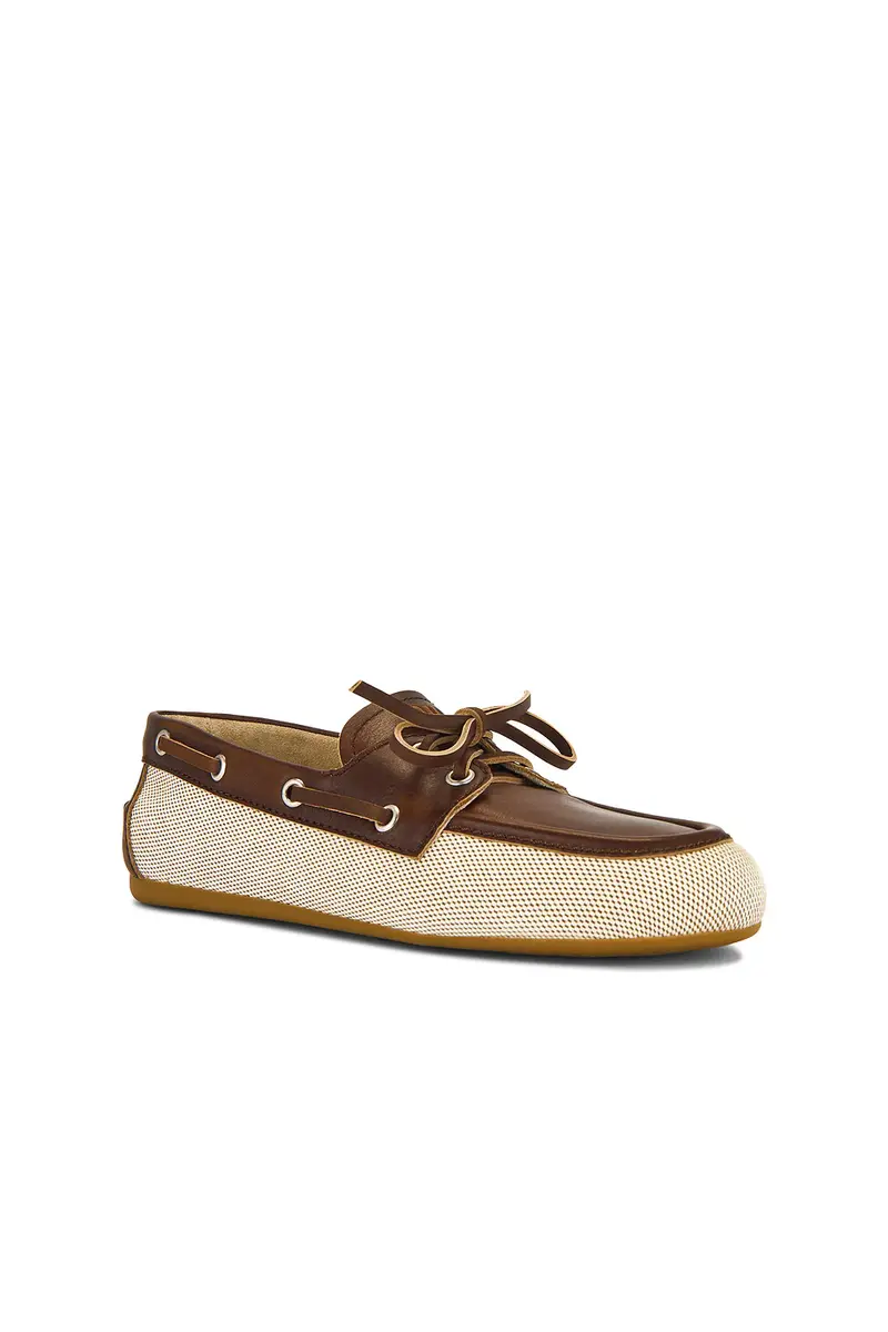 Miu Miu Leather Moccasin | Thumbnail 2