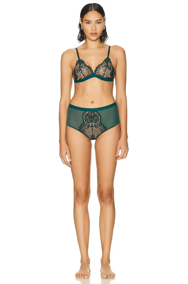 Wolford Belle Fleur Triangle Bralette | Thumbnail 4
