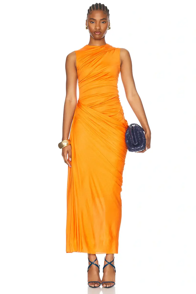 Alexander McQueen Jersey Midi Dress