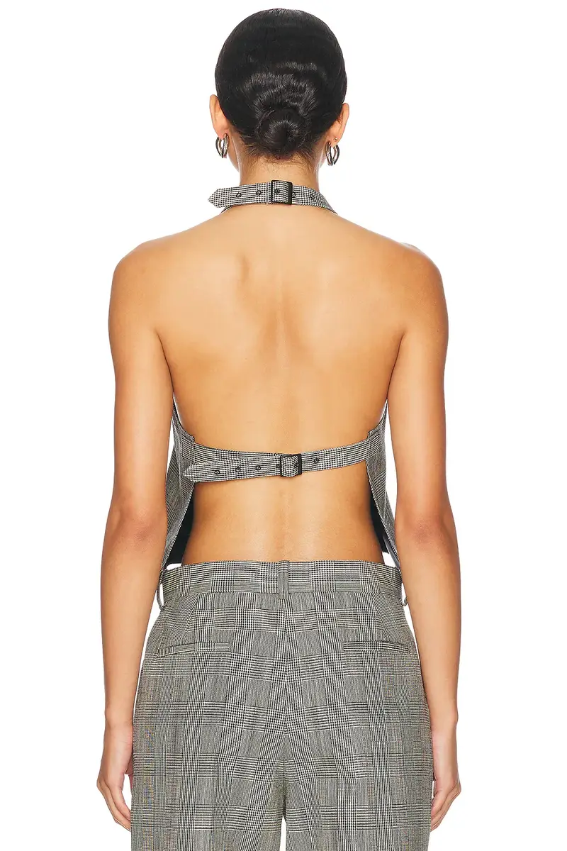 Wardrobe.NYC Backless Halter Top | Thumbnail 3 Wardrobe.NYC Backless Halter Top | Thumbnail 3