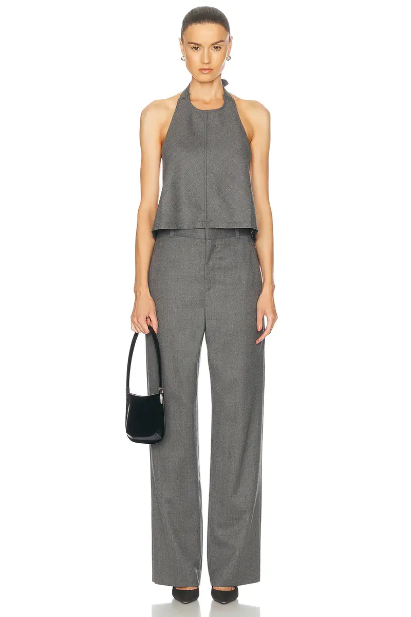 Wardrobe.NYC Backless Halter Top | Thumbnail 4 Wardrobe.NYC Backless Halter Top | Thumbnail 4