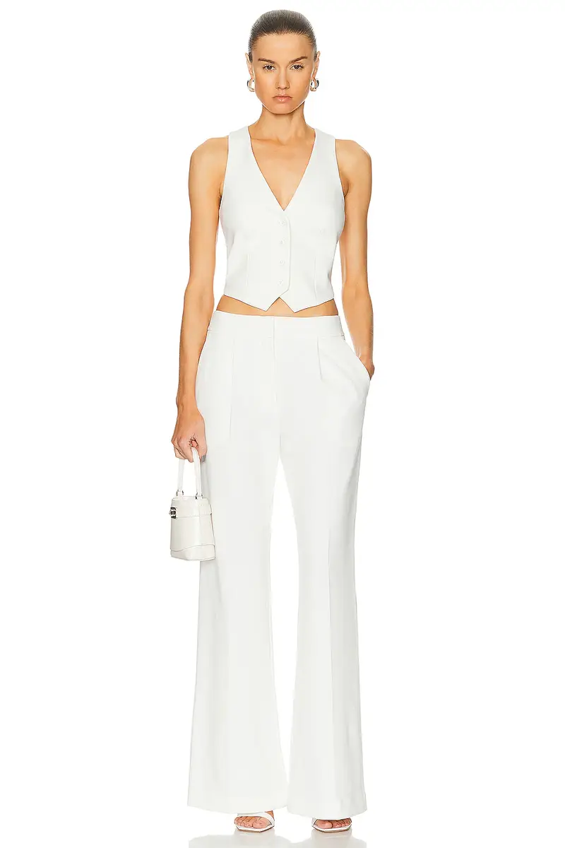 SANS FAFF Pin Tuck Palazzo Pant | Thumbnail 4