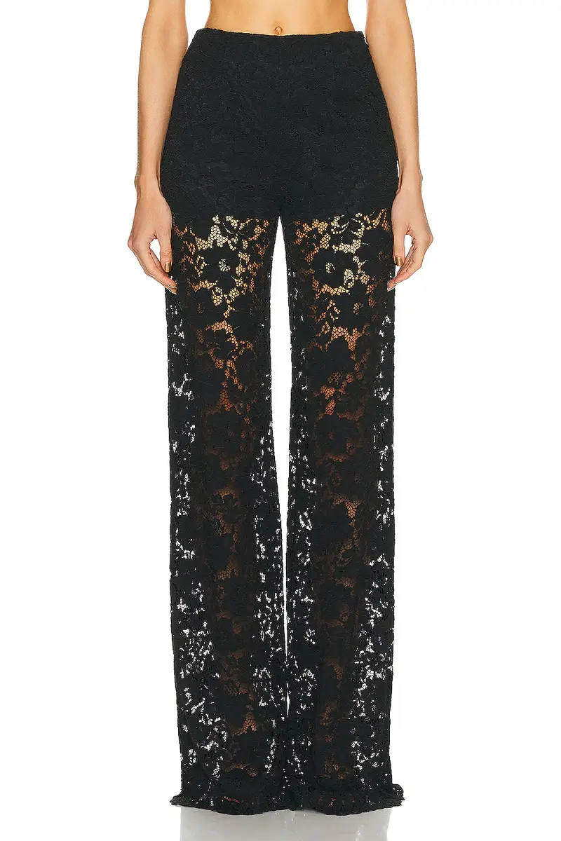 SANS FAFF London Lace Flared Pant