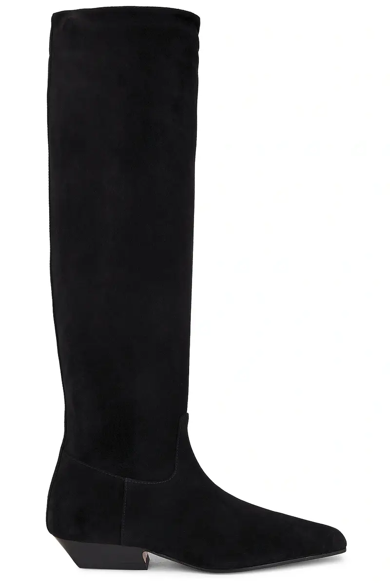 KHAITE Marfa Flat Knee High Boot | Image 1 KHAITE Marfa Flat Knee High Boot | Image 1