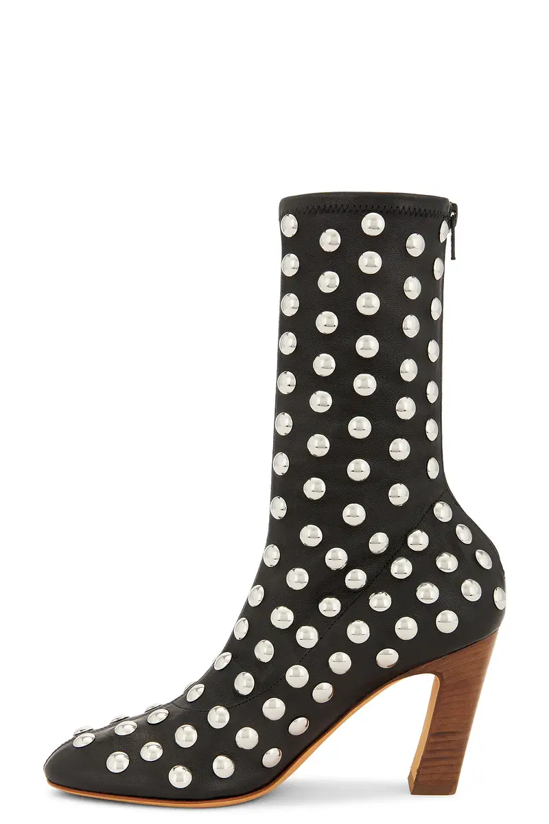 Khaite Apollo 85 Mid Heel Boot | Thumbnail 5 Khaite Apollo 85 Mid Heel Boot | Thumbnail 5