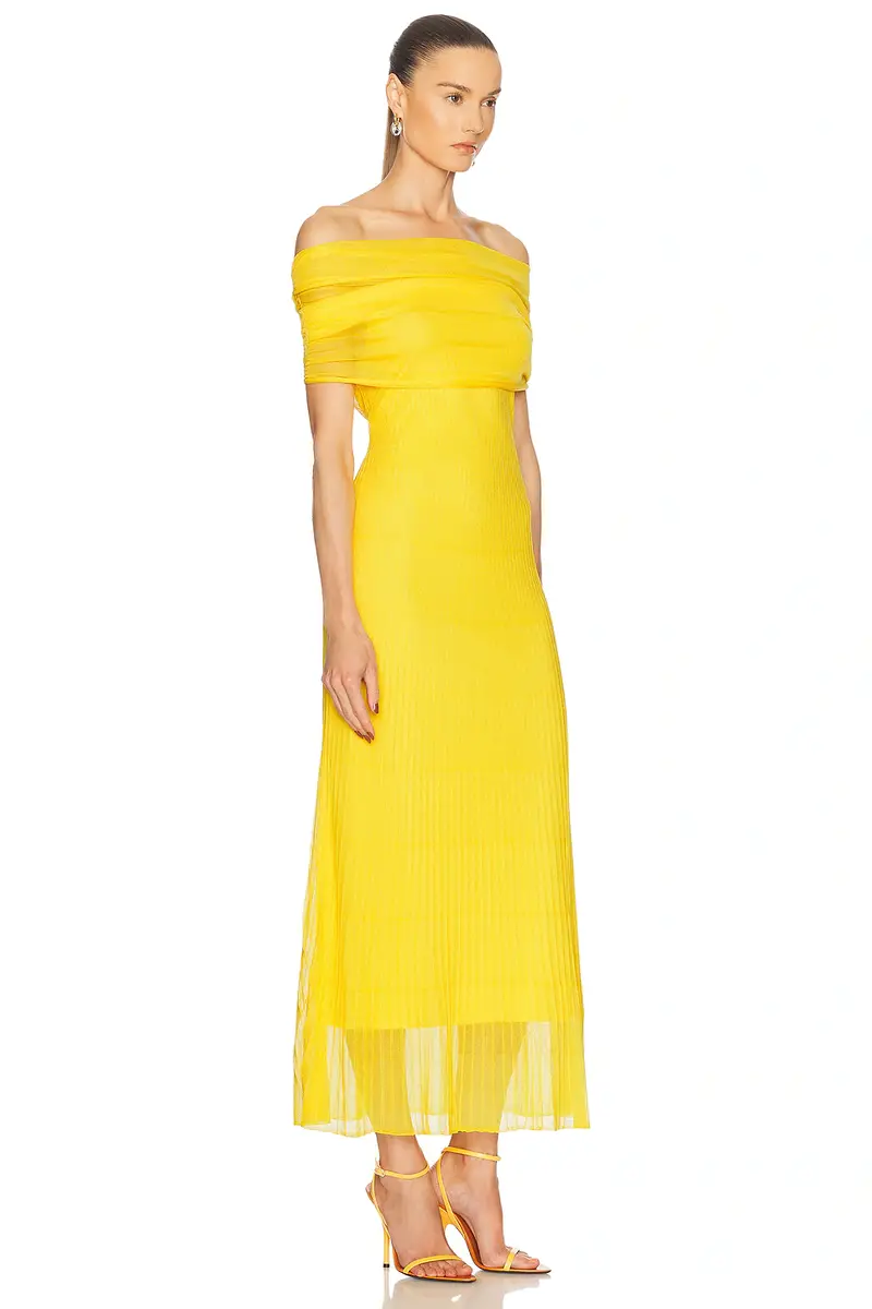 Simkhai Laurelle Off Shoulder Maxi Dress | Thumbnail 2 Simkhai Laurelle Off Shoulder Maxi Dress | Thumbnail 2