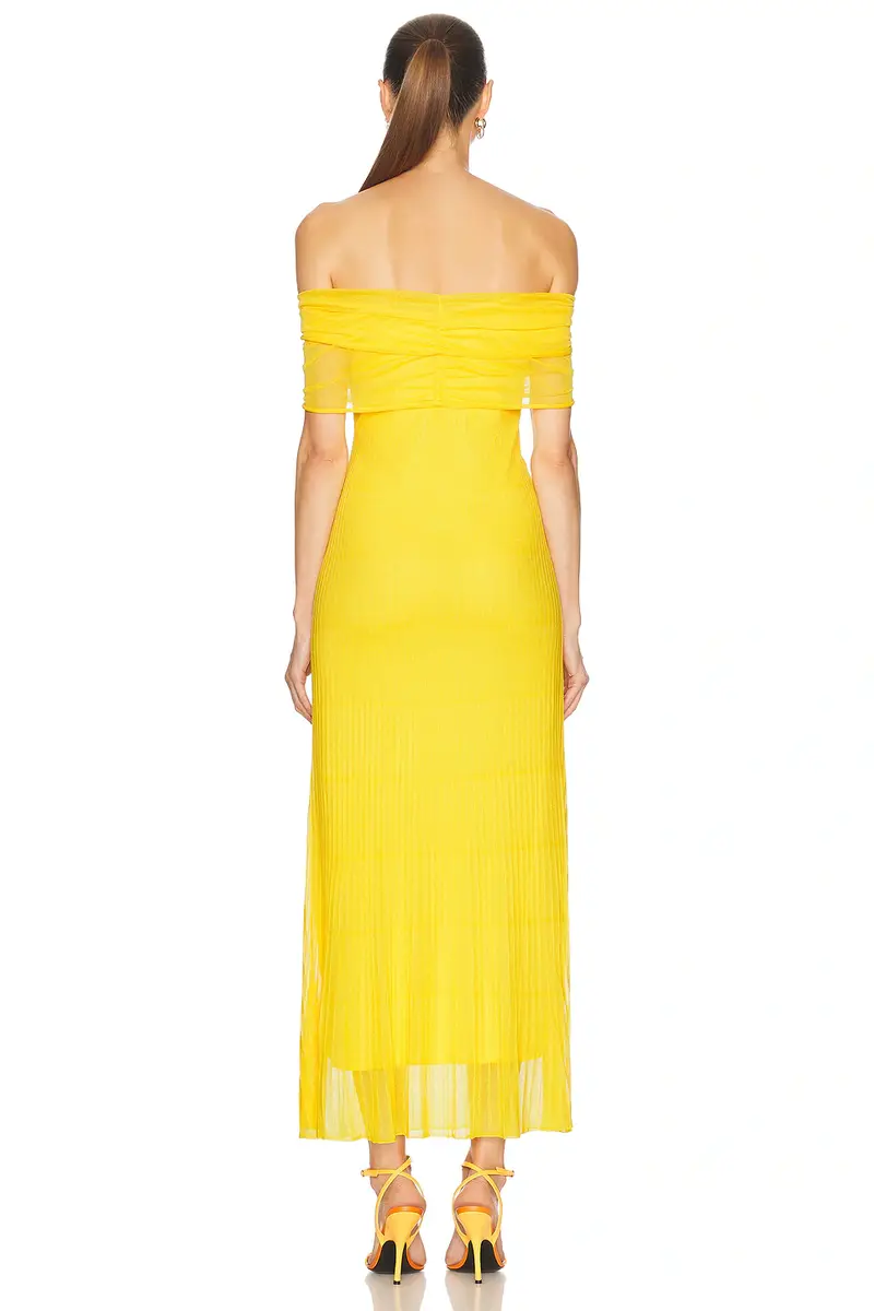 Simkhai Laurelle Off Shoulder Maxi Dress | Thumbnail 3 Simkhai Laurelle Off Shoulder Maxi Dress | Thumbnail 3