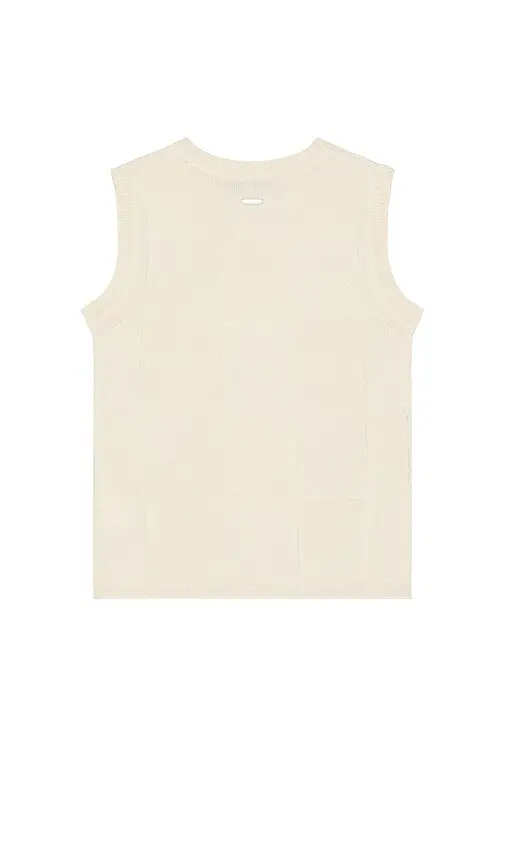 After Pray Damier Sleeveless Knit Top | Thumbnail 2