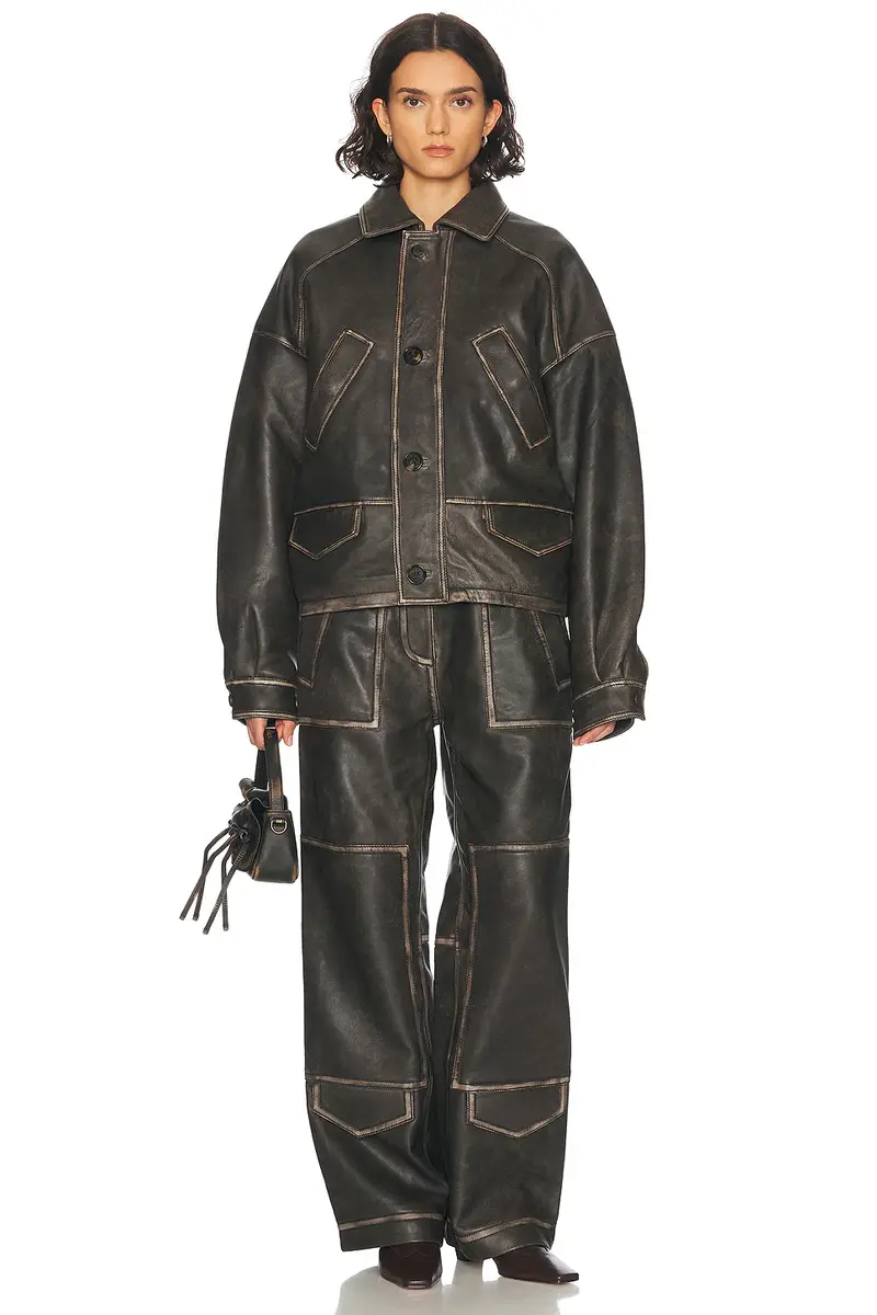 Saks Potts Clive Leather Pant | Thumbnail 5 Saks Potts Clive Leather Pant | Thumbnail 5