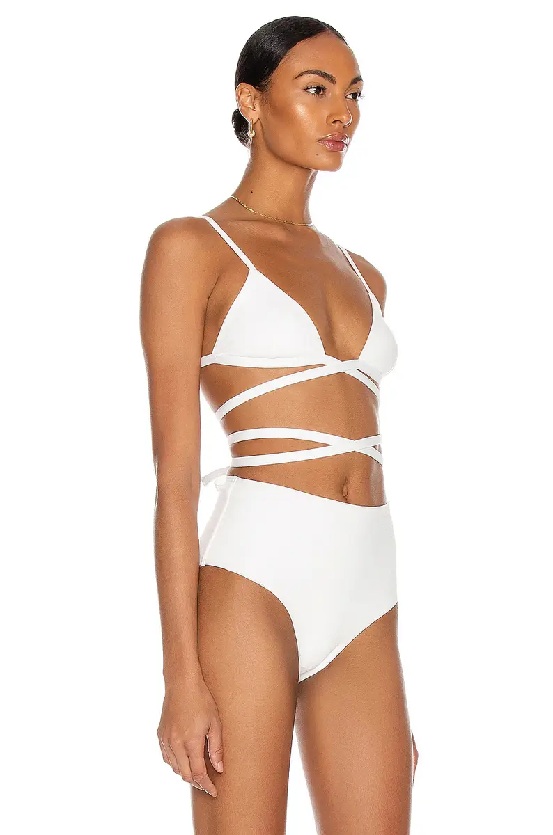 Matteau Wrap Triangle Bikini Top | Thumbnail 2 Matteau Wrap Triangle Bikini Top | Thumbnail 2