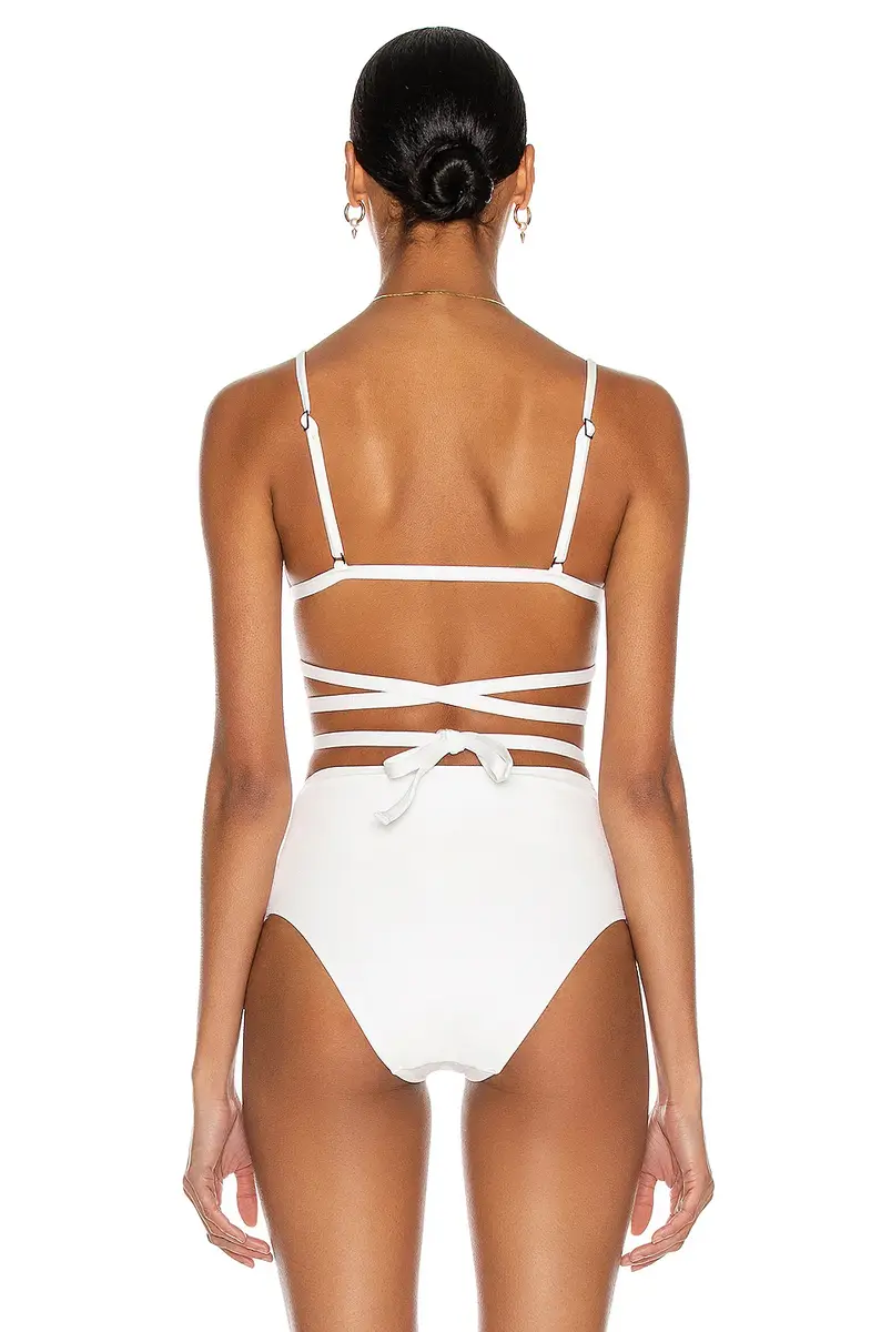 Matteau Wrap Triangle Bikini Top | Thumbnail 3 Matteau Wrap Triangle Bikini Top | Thumbnail 3