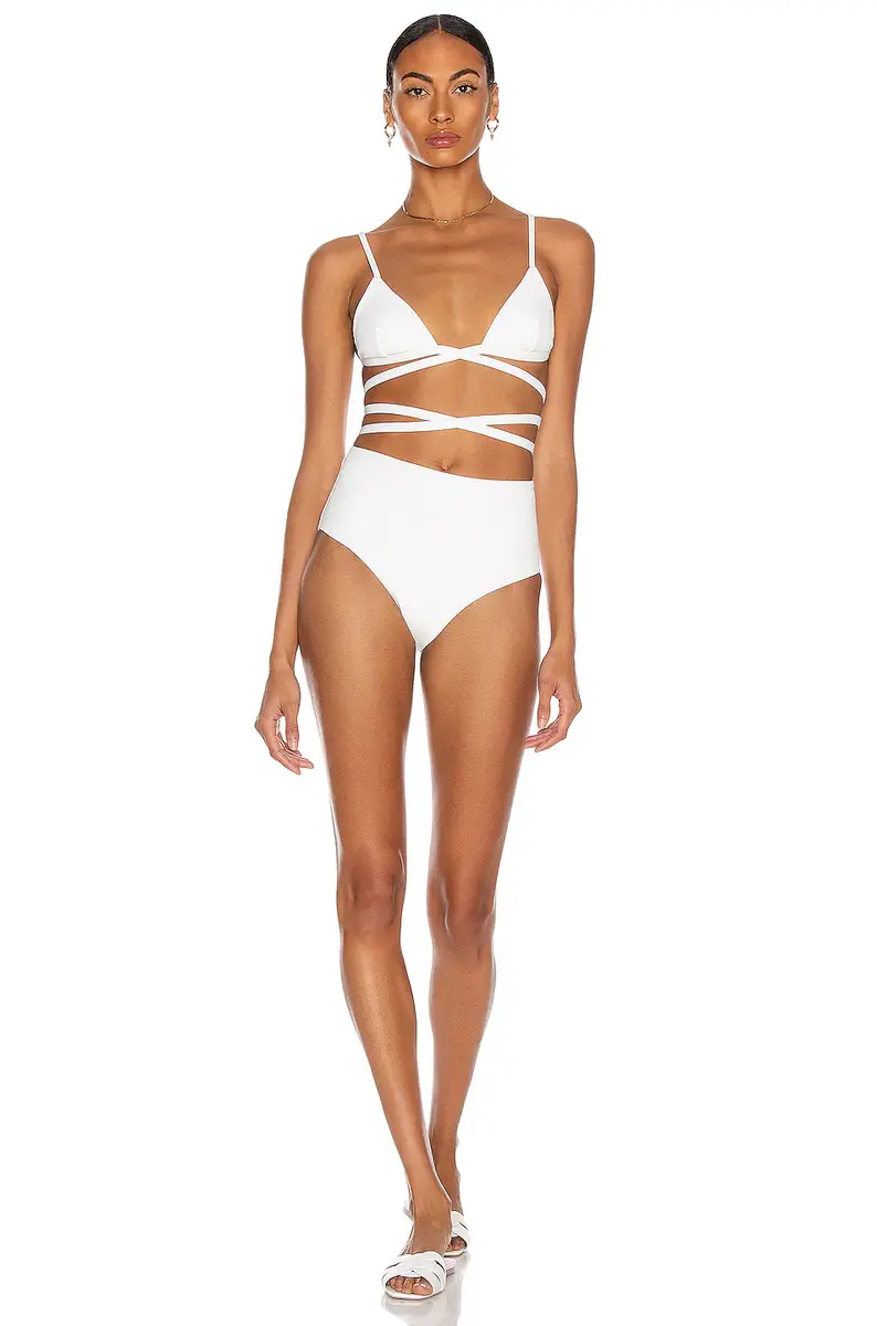 Matteau Wrap Triangle Bikini Top | Thumbnail 4 Matteau Wrap Triangle Bikini Top | Thumbnail 4