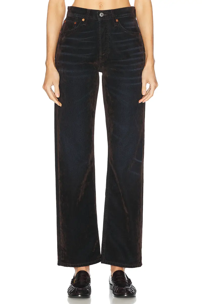 RE/DONE 90s High Rise Loose Jeans | Image 1 RE/DONE 90s High Rise Loose Jeans | Image 1