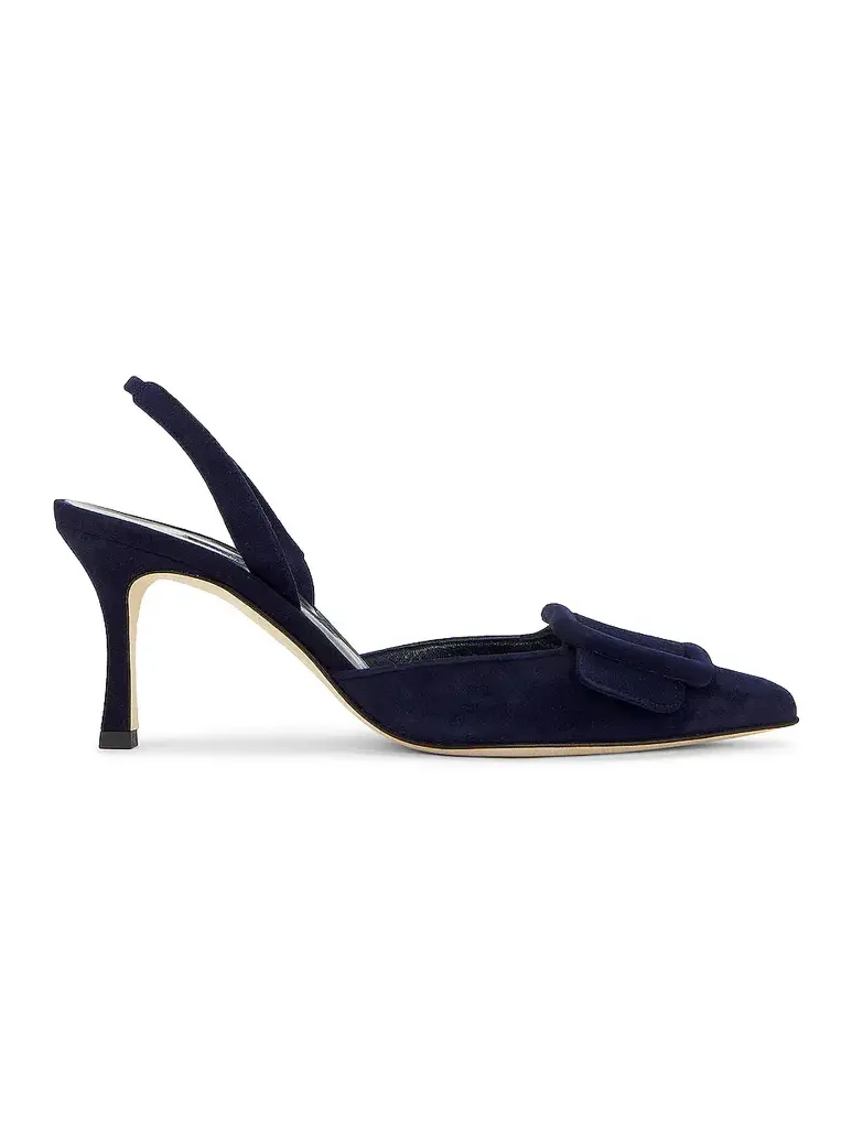 Maysli 70 Suede Slingback Pump Maysli 70 Suede Slingback Pump