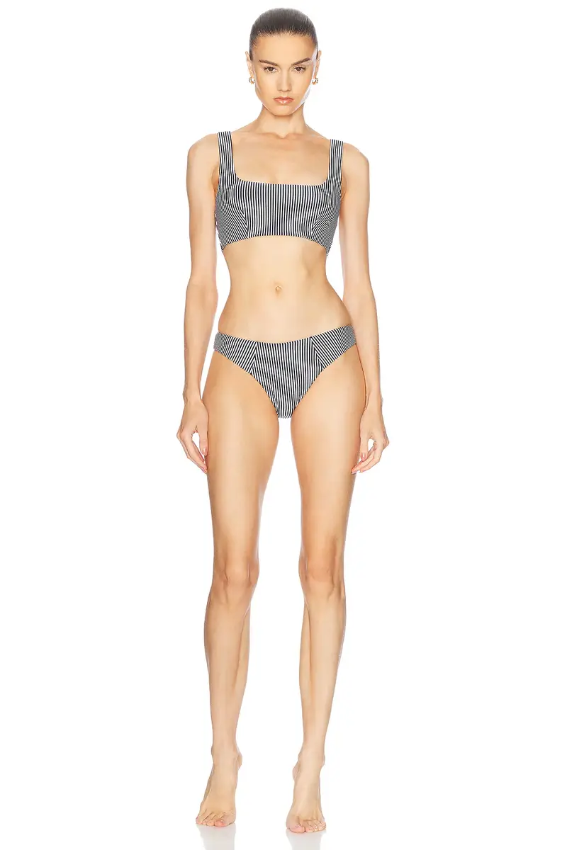 Simkhai Huxley Seamed Bikini Top | Thumbnail 4 Simkhai Huxley Seamed Bikini Top | Thumbnail 4