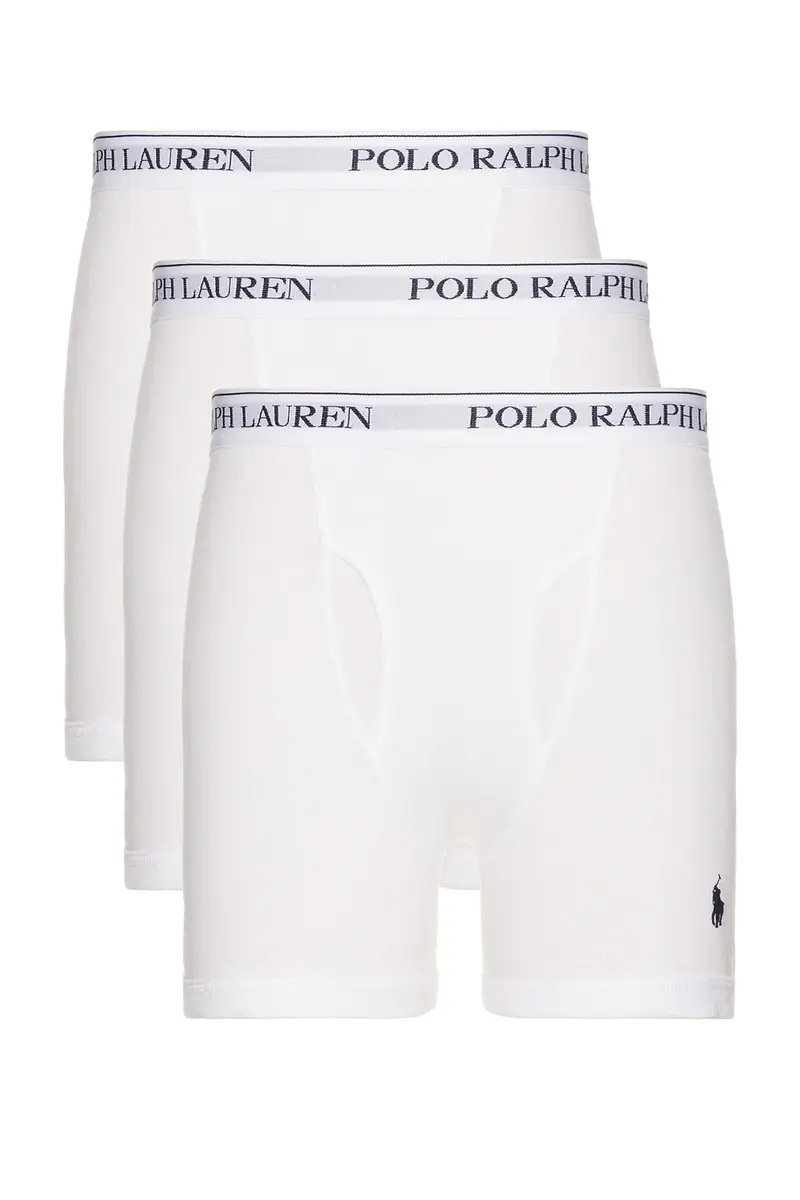 Polo Ralph Lauren Classic Fit Cotton 3 Pack Boxer Brief | Thumbnail 3