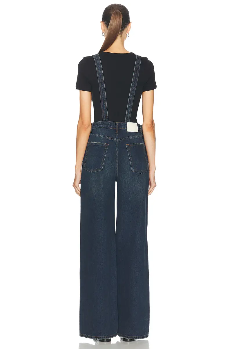 GRLFRND Sadie Wide Leg Overalls Jeans | Thumbnail 3 GRLFRND Sadie Wide Leg Overalls Jeans | Thumbnail 3