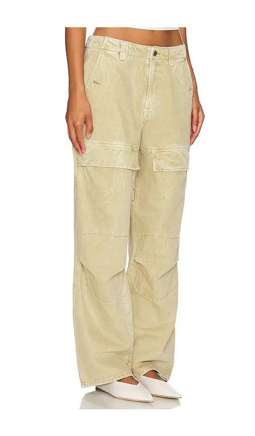 GRLFRND Steph Low Rise Cargo Jeans | Thumbnail 2