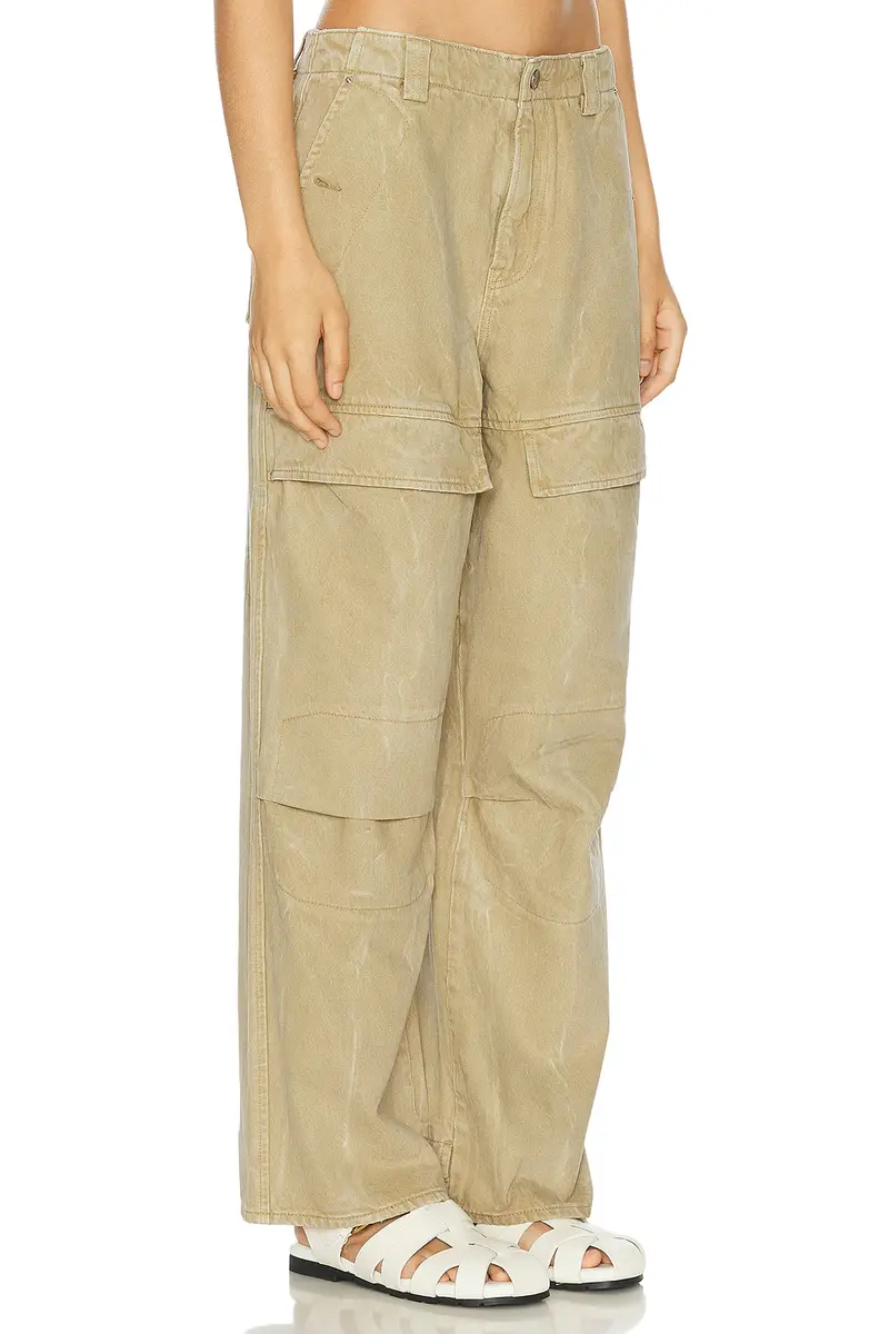 GRLFRND Steph Low Rise Cargo Jeans | Thumbnail 4