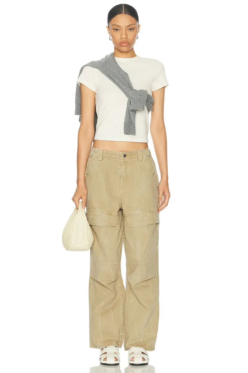 GRLFRND Steph Low Rise Cargo Jeans | Thumbnail 7