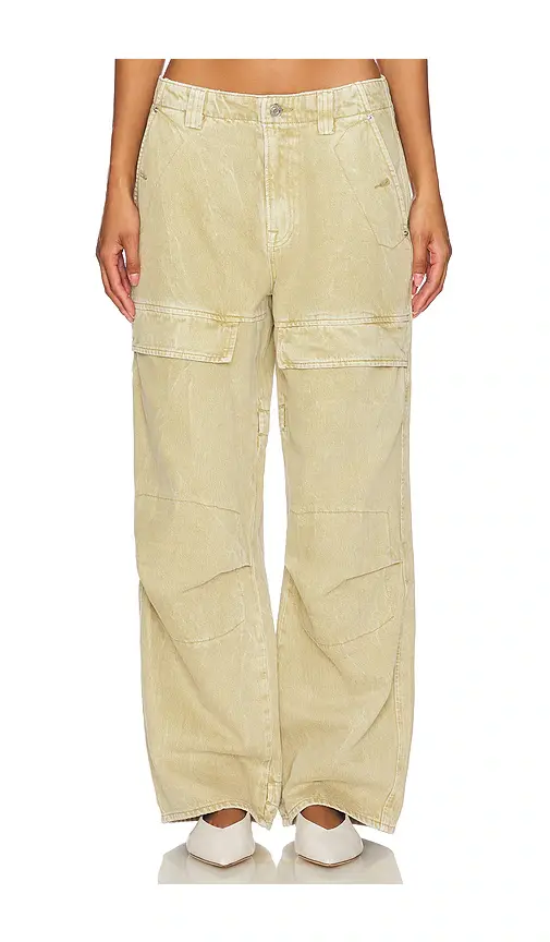 GRLFRND Steph Low Rise Cargo Jeans