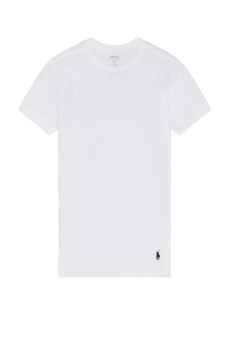 Polo Ralph Lauren Slim Fit Cotton 3 Pack Undershirt | Thumbnail 4