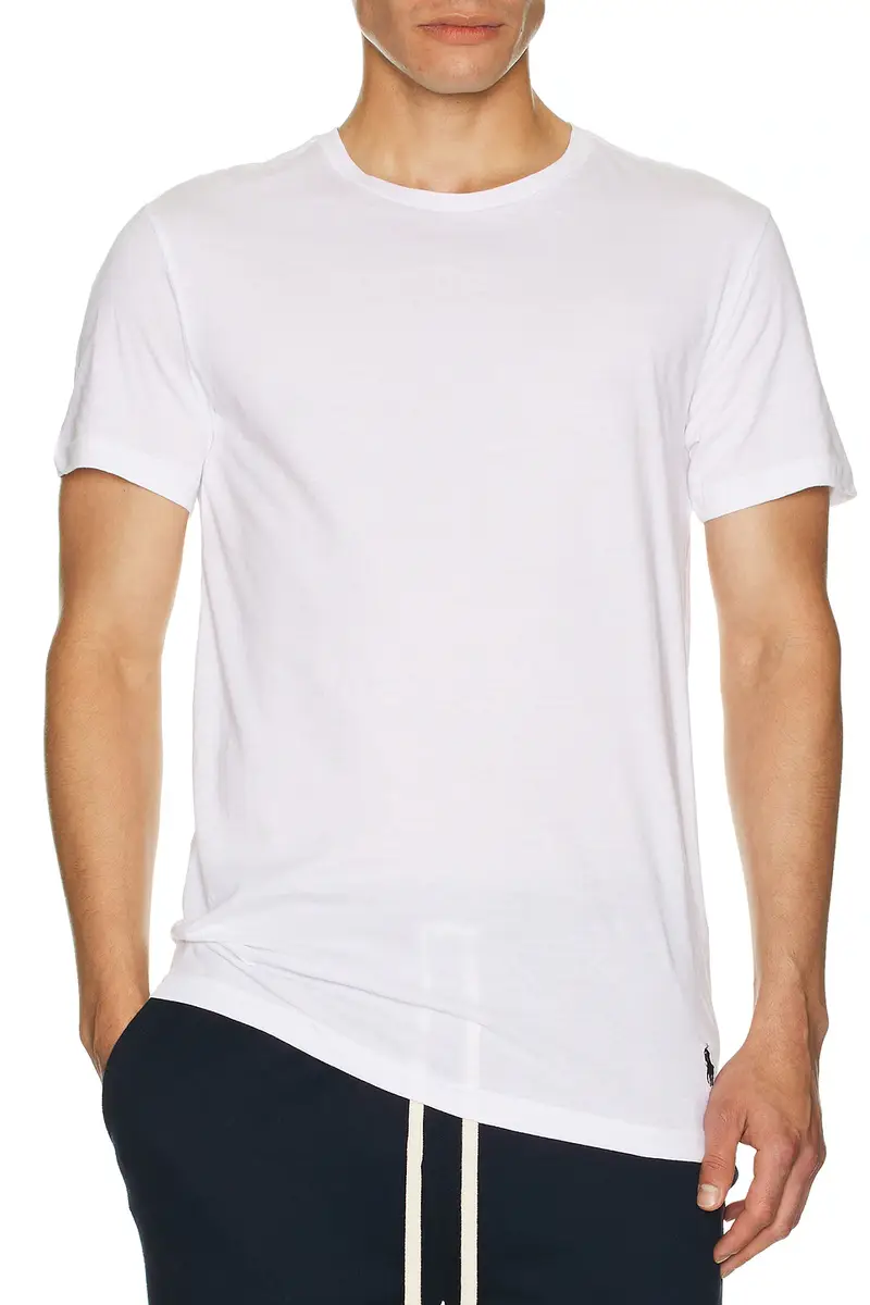 Polo Ralph Lauren Slim Fit Cotton 3 Pack Undershirt | Thumbnail 6