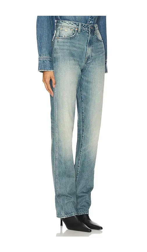 GRLFRND Sara Super High-rise Straight Jeans | Thumbnail 2
