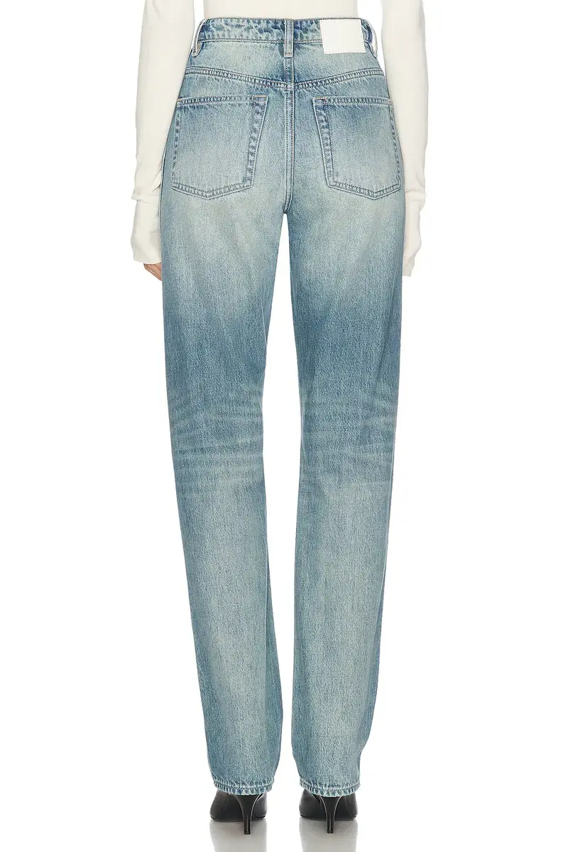 GRLFRND Sara Super High-rise Straight Jeans | Thumbnail 6