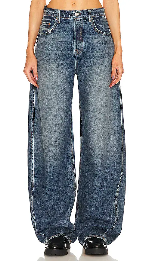 GRLFRND Paola Barrel Leg Jean