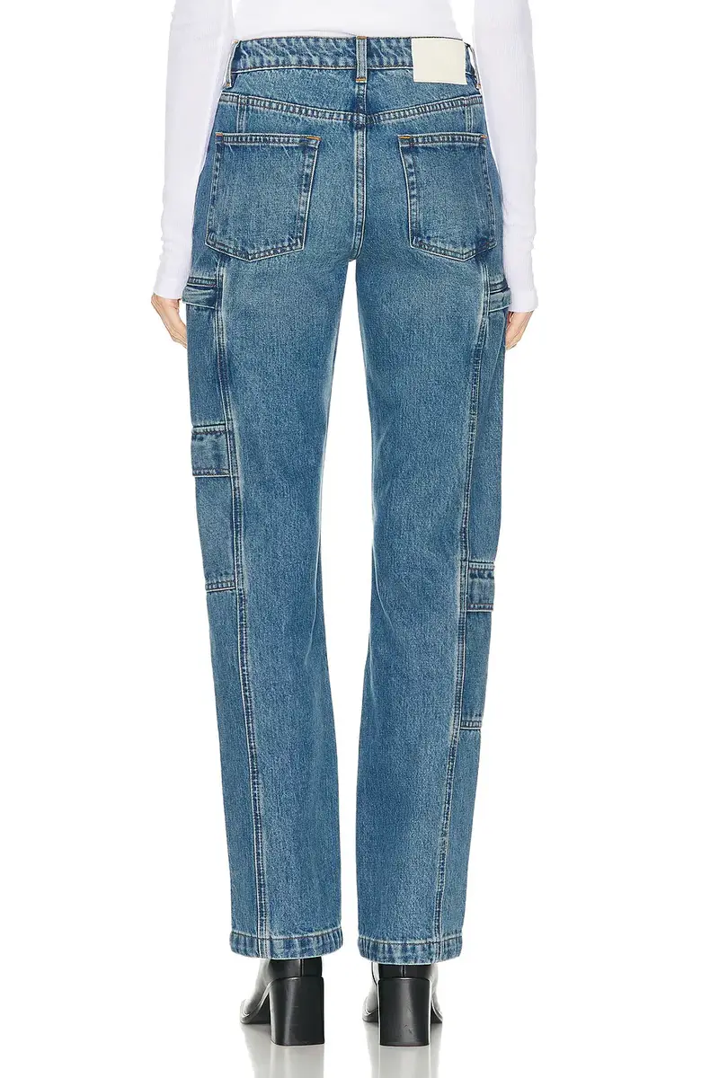 GRLFRND Naomi Low Rise Slim Cargo Jeans | Thumbnail 6 GRLFRND Naomi Low Rise Slim Cargo Jeans | Thumbnail 6
