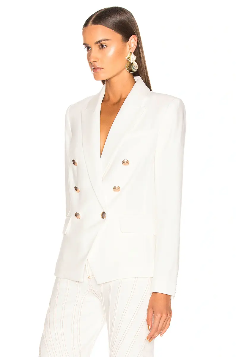L'Agence Kenzie Double Breasted Blazer | Thumbnail 3 L'Agence Kenzie Double Breasted Blazer | Thumbnail 3