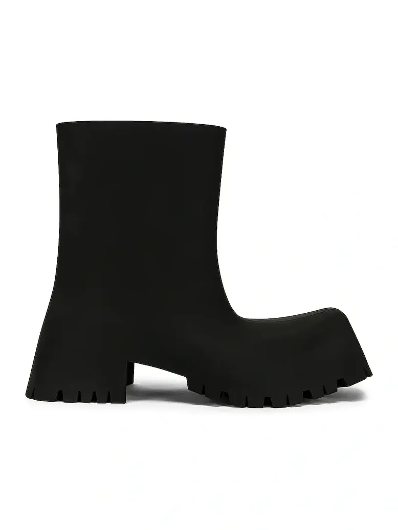 Trooped Rubber Boots