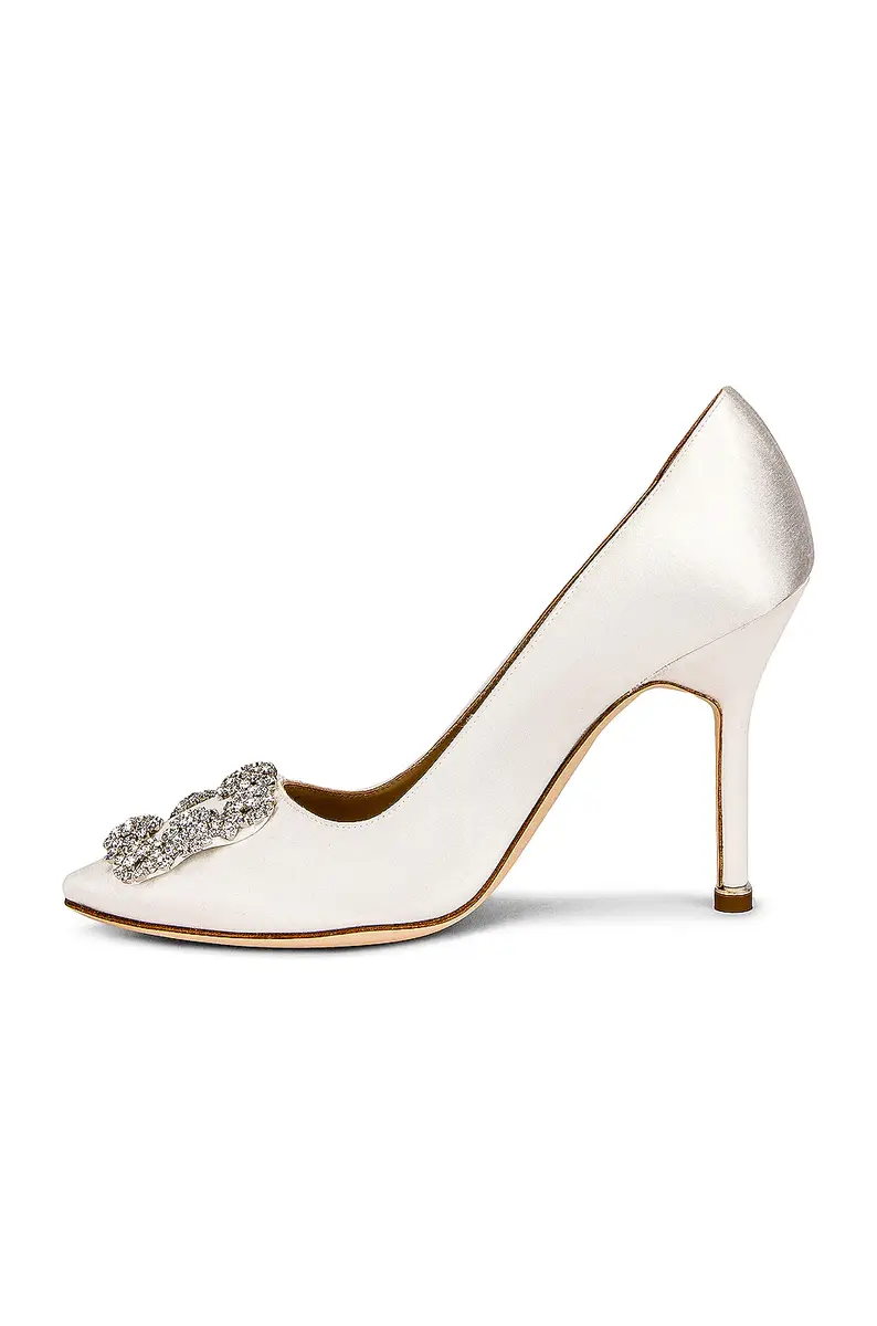 Manolo Blahnik Hangisi 105 Satin Heel | Thumbnail 5 Manolo Blahnik Hangisi 105 Satin Heel | Thumbnail 5