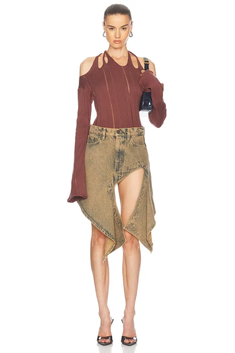 Jade Cropper Braided Long Sleeve Top | Thumbnail 4