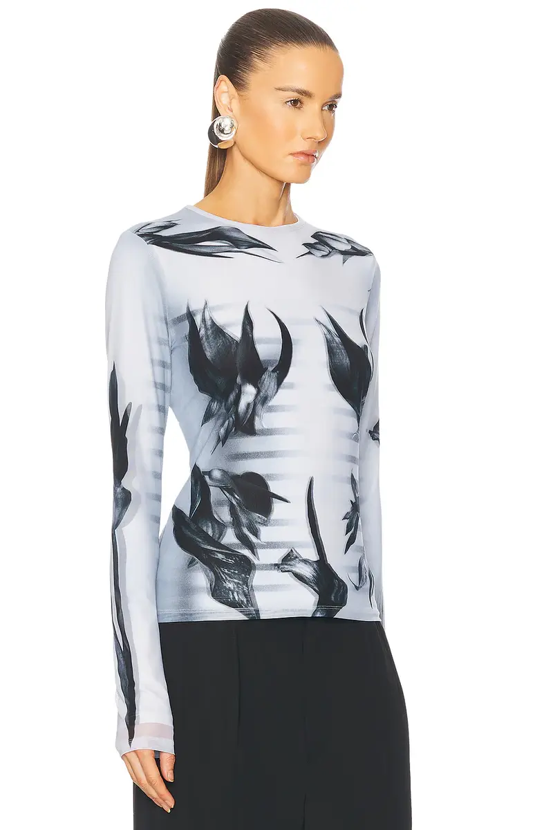 Jean Paul Gaultier Flower Body Morphing Mariniere Top | Thumbnail 2 Jean Paul Gaultier Flower Body Morphing Mariniere Top | Thumbnail 2