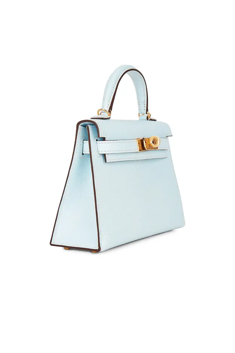 HERMÈS Hermes Chevre Mysore Kelly 20 Sellier Handbag | Thumbnail 3