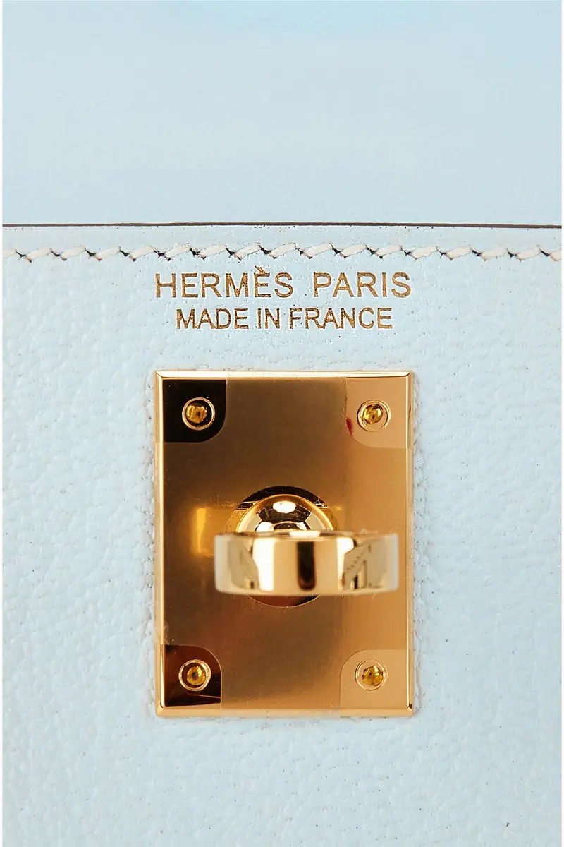 HERMÈS Hermes Chevre Mysore Kelly 20 Sellier Handbag | Thumbnail 6